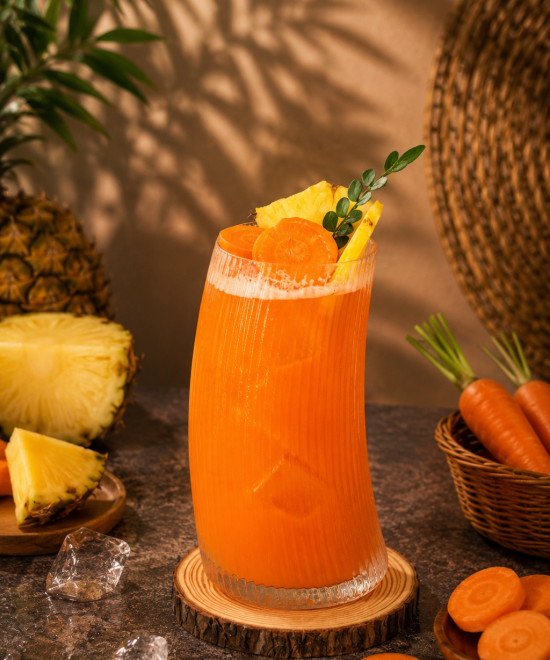 Nước ép thơm cà rốt